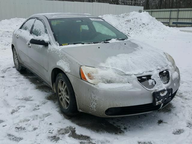 1G2ZG558964196671 - 2006 PONTIAC G6 SE1 SILVER photo 1