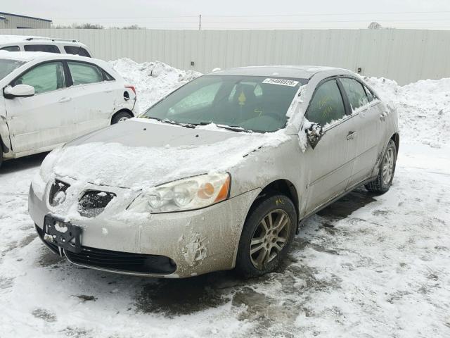 1G2ZG558964196671 - 2006 PONTIAC G6 SE1 SILVER photo 2