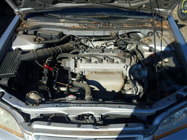 1HGCG32732A000982 - 2002 HONDA ACCORD EX SILVER photo 7