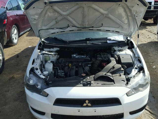 JA3AU16U98U025555 - 2008 MITSUBISHI LANCER DE WHITE photo 7