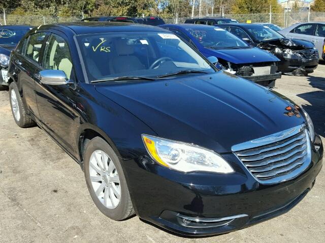 1C3CCBCG9DN515603 - 2013 CHRYSLER 200 LIMITE BLACK photo 1