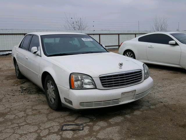 1G6KD54Y43U100998 - 2003 CADILLAC DEVILLE WHITE photo 1