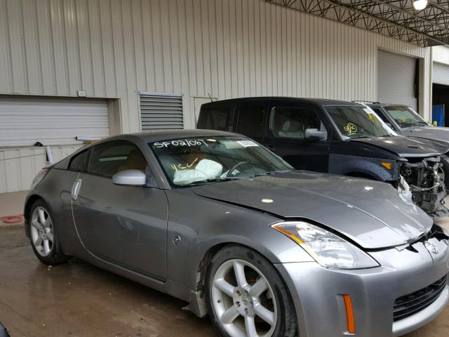 JN1AZ34E13T007580 - 2003 NISSAN 350Z COUPE SILVER photo 1