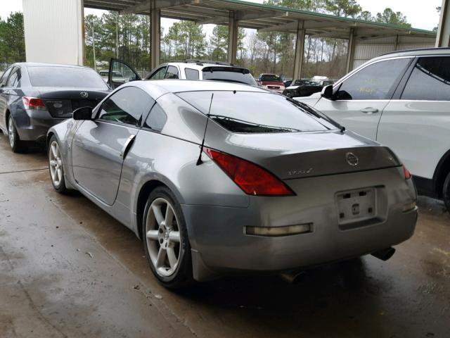 JN1AZ34E13T007580 - 2003 NISSAN 350Z COUPE SILVER photo 3