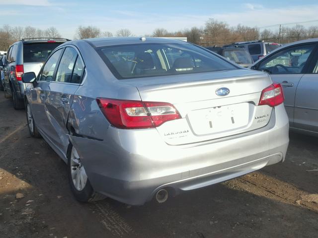 4S3BNAC69F3025082 - 2015 SUBARU LEGACY 2.5 GRAY photo 3