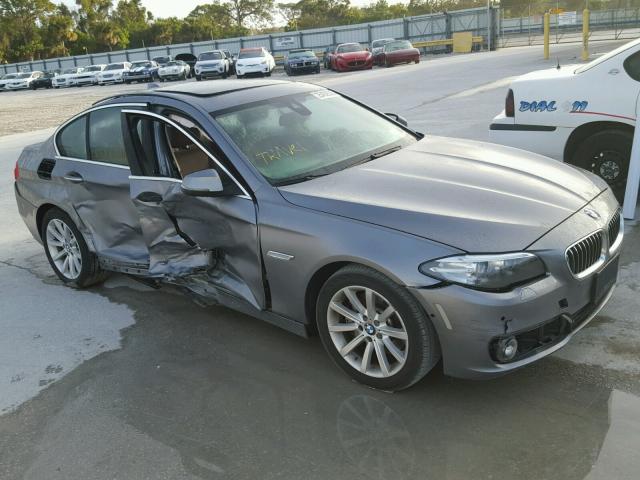 WBA5B3C57FD543966 - 2015 BMW 535 XI GRAY photo 1