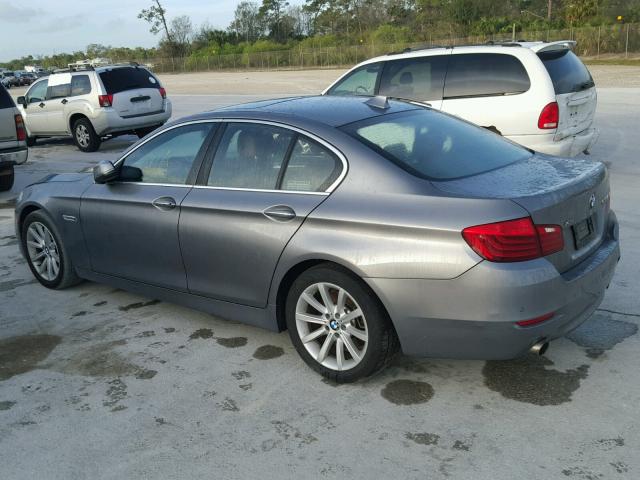 WBA5B3C57FD543966 - 2015 BMW 535 XI GRAY photo 3