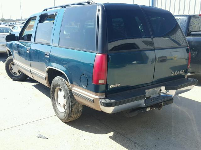 1GNEC13R2TJ415937 - 1996 CHEVROLET TAHOE C150 GREEN photo 3