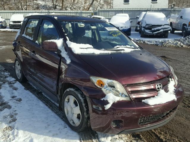 JTKKT624X50101808 - 2005 TOYOTA SCION XA BURGUNDY photo 1