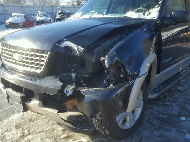 1FMZU74E35UA61428 - 2005 FORD EXPLORER E BLACK photo 9