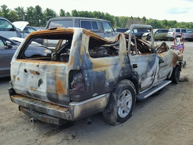 JT3HN86R819054835 - 2001 TOYOTA 4RUNNER SR BURN photo 4