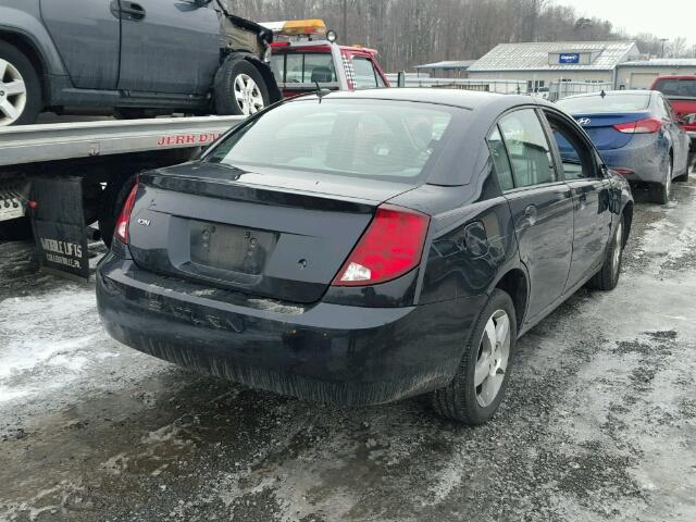 1G8AL55F17Z172379 - 2007 SATURN ION LEVEL BLACK photo 4