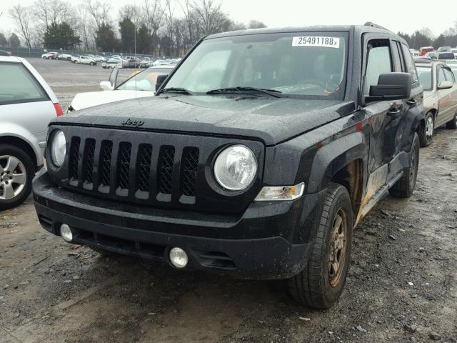 1C4NJRBB6FD325064 - 2015 JEEP PATRIOT SP BLACK photo 2