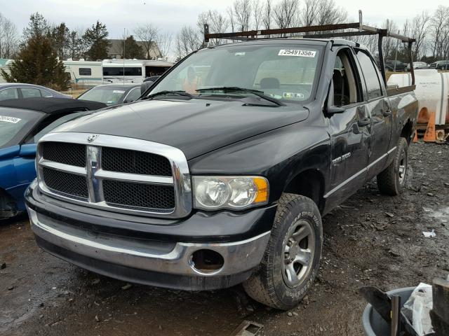 1D7HU18N14S698082 - 2004 DODGE RAM 1500 S BLACK photo 2