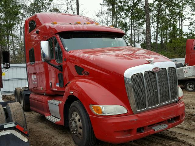 1XP7D49X8BD103848 - 2011 PETERBILT 387 RED photo 1