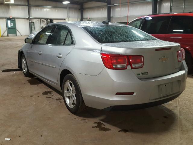 1G11B5SL3FF100420 - 2015 CHEVROLET MALIBU LS ვერცხლისფერი ფოტო 3
