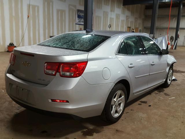 1G11B5SL3FF100420 - 2015 CHEVROLET MALIBU LS ვერცხლისფერი ფოტო 4