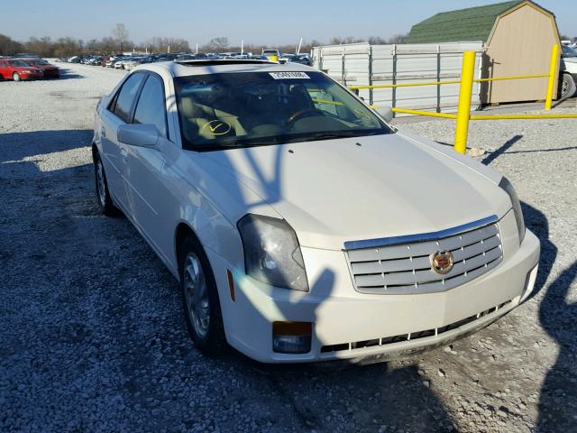 1G6DP577370145186 - 2007 CADILLAC CTS HI FEA WHITE photo 1