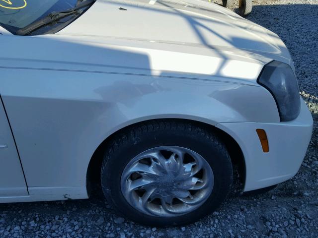 1G6DP577370145186 - 2007 CADILLAC CTS HI FEA WHITE photo 10