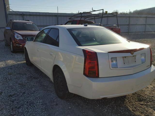 1G6DP577370145186 - 2007 CADILLAC CTS HI FEA WHITE photo 3