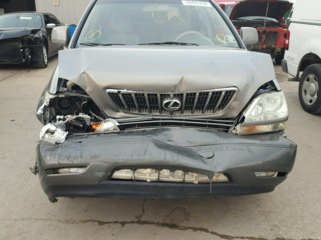 JTJGF10U320145278 - 2002 LEXUS RX 300 GRAY photo 9