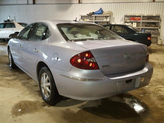 2G4WD582161262815 - 2006 BUICK LACROSSE C SILVER photo 3