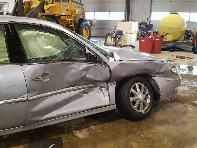 2G4WD582161262815 - 2006 BUICK LACROSSE C SILVER photo 9