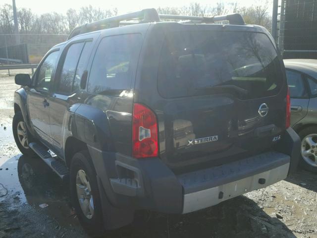 5N1AN0NW7AC504799 - 2010 NISSAN XTERRA OFF CHARCOAL photo 3