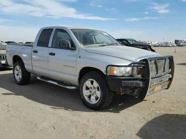 1D7HU18D05S321624 - 2005 DODGE RAM 1500 S SILVER photo 1