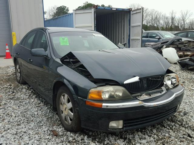 1LNHM86S42Y683870 - 2002 LINCOLN LS GREEN photo 1