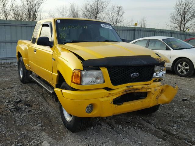 1FTZR15E11PA36571 - 2001 FORD RANGER SUP YELLOW photo 1