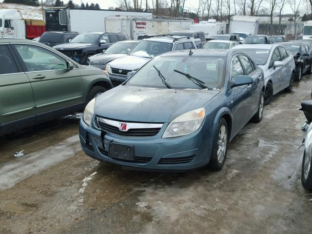 1G8ZV57B89F111557 - 2009 SATURN AURA XR BLUE photo 2