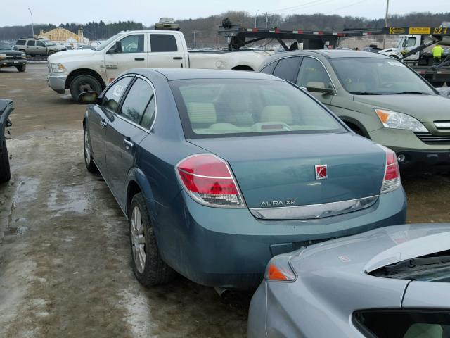 1G8ZV57B89F111557 - 2009 SATURN AURA XR BLUE photo 3