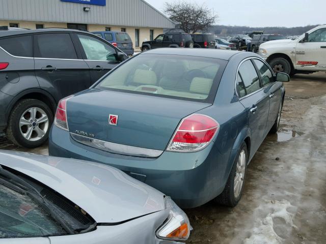 1G8ZV57B89F111557 - 2009 SATURN AURA XR BLUE photo 4