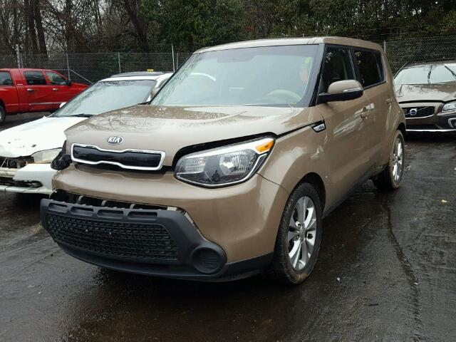 KNDJP3A57E7043874 - 2014 KIA SOUL + TAN photo 2