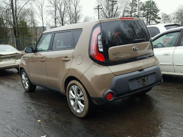 KNDJP3A57E7043874 - 2014 KIA SOUL + TAN photo 3