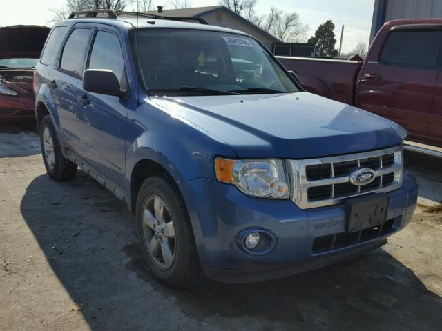 1FMCU0DG9AKC45454 - 2010 FORD ESCAPE XLT BLUE photo 1