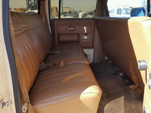 1GNGV26K1KF125570 - 1989 CHEVROLET SUBURBAN V BEIGE photo 6