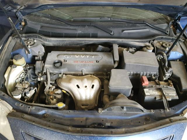 4T4BE46K58R034788 - 2008 TOYOTA CAMRY CE BLUE photo 7