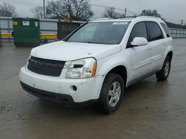 2CNDL63F976089379 - 2007 CHEVROLET EQUINOX LT WHITE photo 2