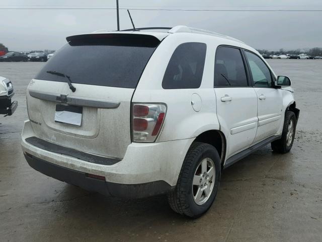 2CNDL63F976089379 - 2007 CHEVROLET EQUINOX LT WHITE photo 4