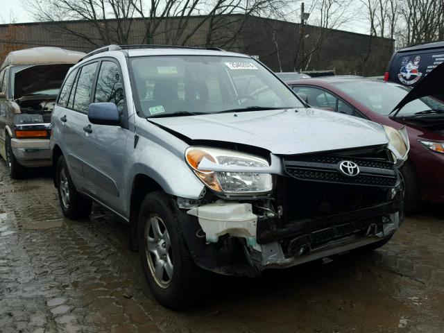 JTEGD20V140044388 - 2004 TOYOTA RAV4 SILVER photo 1