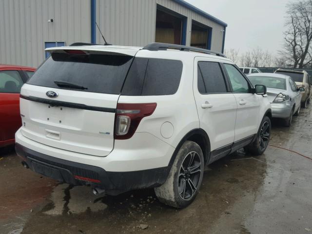 1FM5K8GTXFGA06771 - 2015 FORD EXPLORER S WHITE photo 3