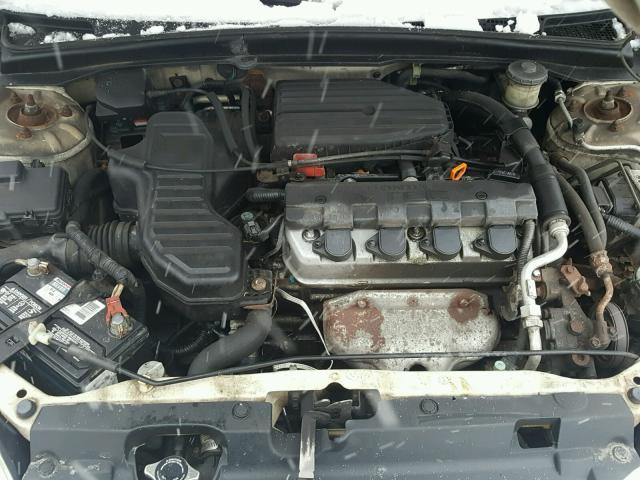 2HGES26863H568344 - 2003 HONDA CIVIC EX თეთრი ფოტო 7