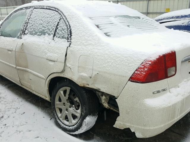 2HGES26863H568344 - 2003 HONDA CIVIC EX WHITE photo 9