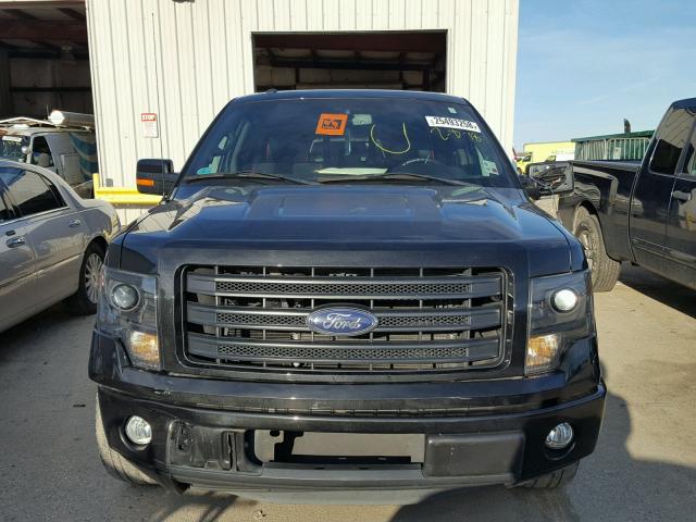 1FTFW1CF9EFC17520 - 2014 FORD F150 SUPER BLACK photo 10