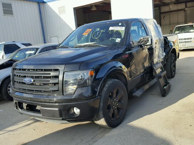 1FTFW1CF9EFC17520 - 2014 FORD F150 SUPER BLACK photo 2