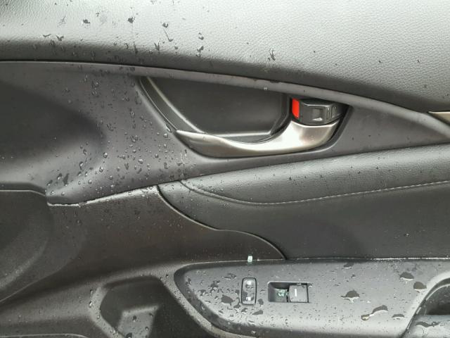 SHHFK7H79HU414369 - 2017 HONDA CIVIC EXL SILVER photo 10