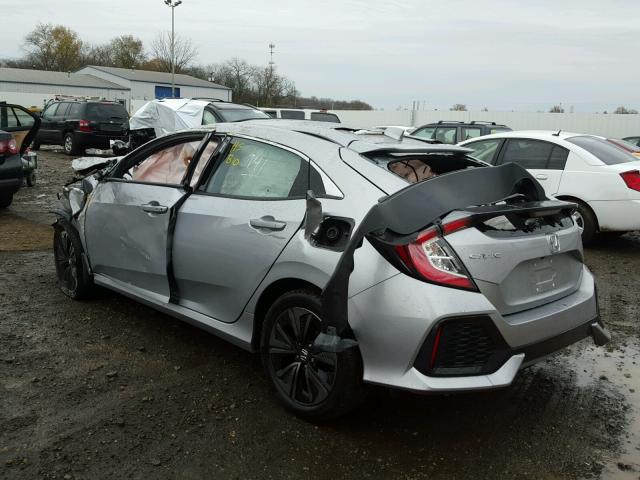 SHHFK7H79HU414369 - 2017 HONDA CIVIC EXL SILVER photo 3