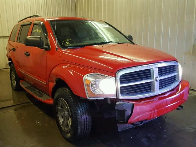 1D8HB58D14F157638 - 2004 DODGE DURANGO LI RED photo 1